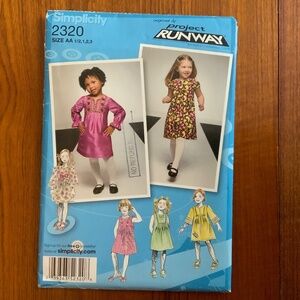 Simplicity Pattern Toddler’s & Child’s Dresses Sizes 6months - 3T